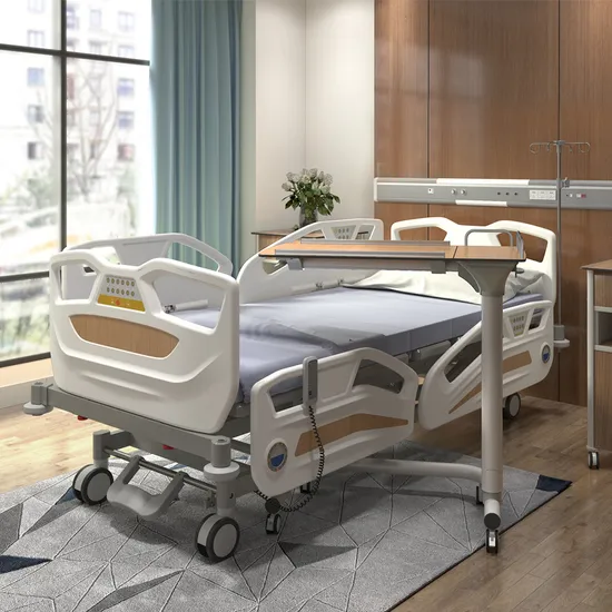 Clinic Furniture Electric 5 Functions ICU Ccu Medical Patient Nursing Hospital Bed 
