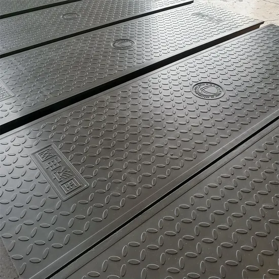 SMC Composite Cable Trench Cover, Drainage Trench, Sewer Manhole Cover, Composite Material Cable Communication Trench Cover 